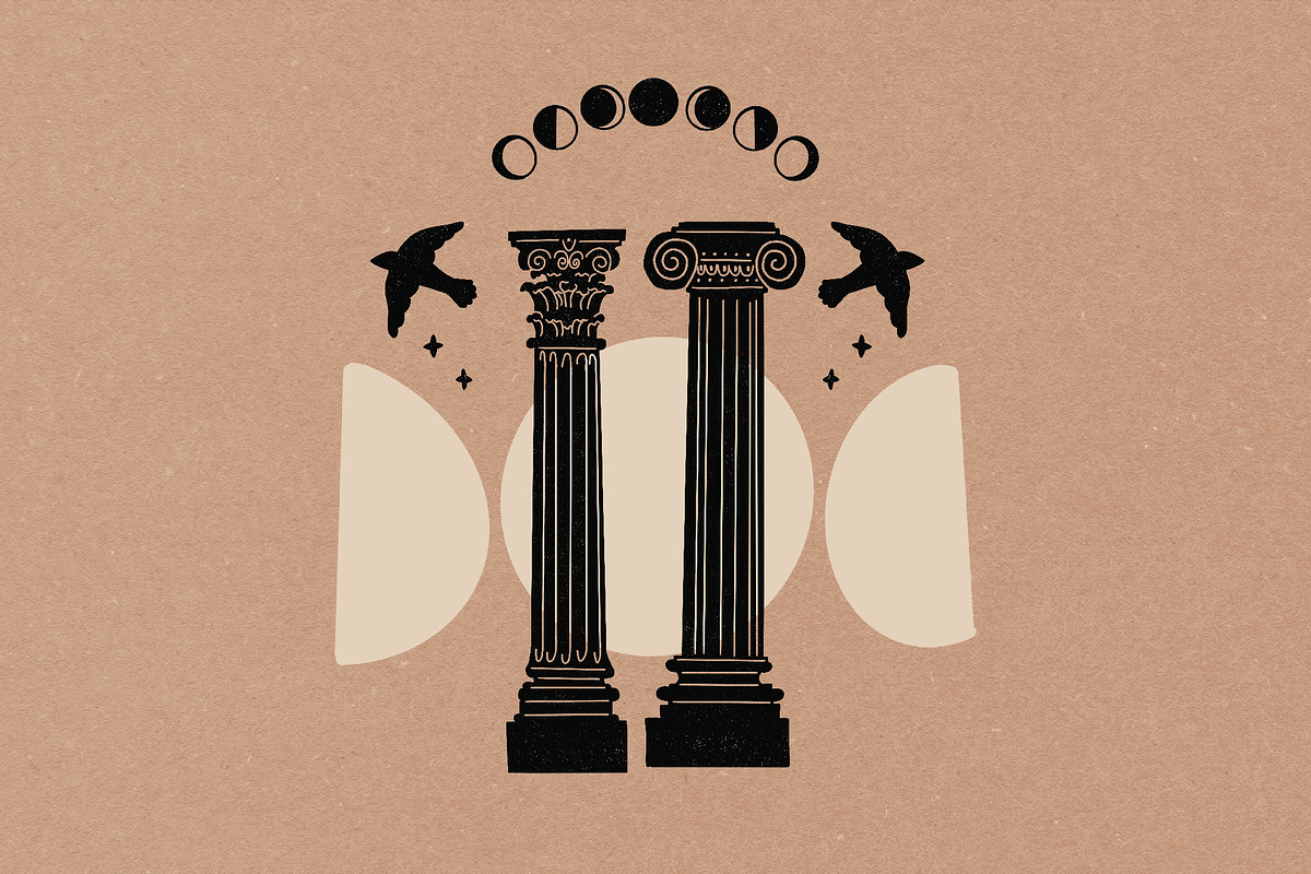 Ancient Greek, Mythology & Abstract, an Illustration by Camara Design (Photo 3 of 9)
