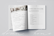 Dream Home Checklist, Questionnaire, a Brochure Template by ZoaniDesign