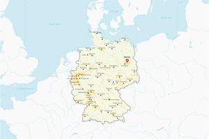 Map of Germany