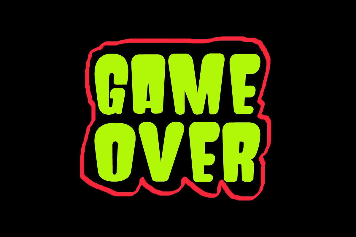 Anutic Display Game Font, a Sans Serif Font by Maulana Creative (Photo 7 of 7)