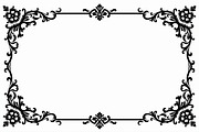 Decorative Frame Vector Bundle, an Illustration by yasushie (Thumbnail 5 of 9)