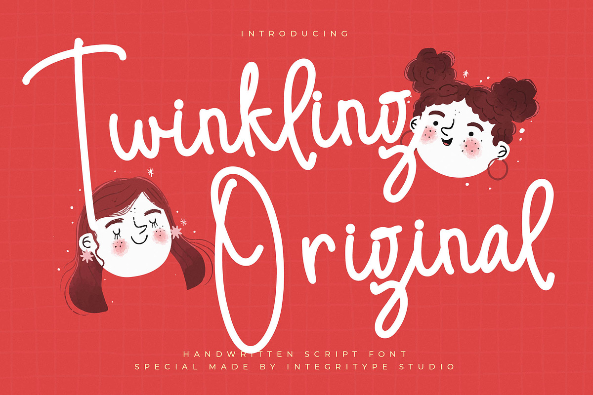 Twinkling Original, a Handwritten Font by Integritype Studio (Photo 1 of 15)