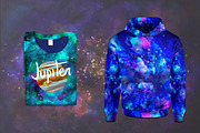 GALAXYwatercolor cosmic background, an Illustration by Mandarinkas art (Thumbnail 8 of 8)