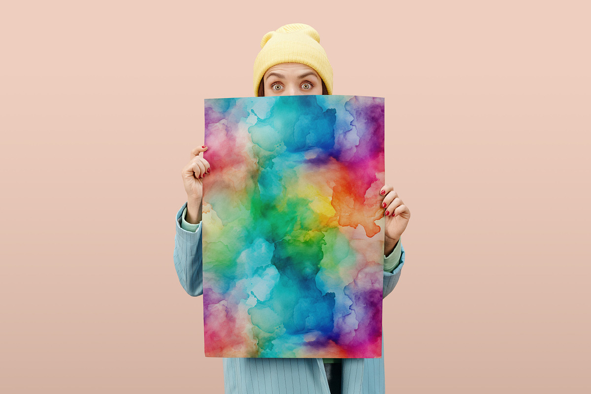 Watercolor Seamless Pattern, a Pattern Graphic by Forhadx5 (Photo 8 of 8)