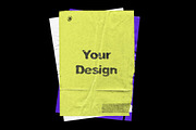 Wrinkle Paper Mockup Vintage, a Product Mockup by Bolderaja1 Studio (Thumbnail 5 of 15)