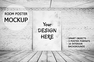 Room posters MOCKUP