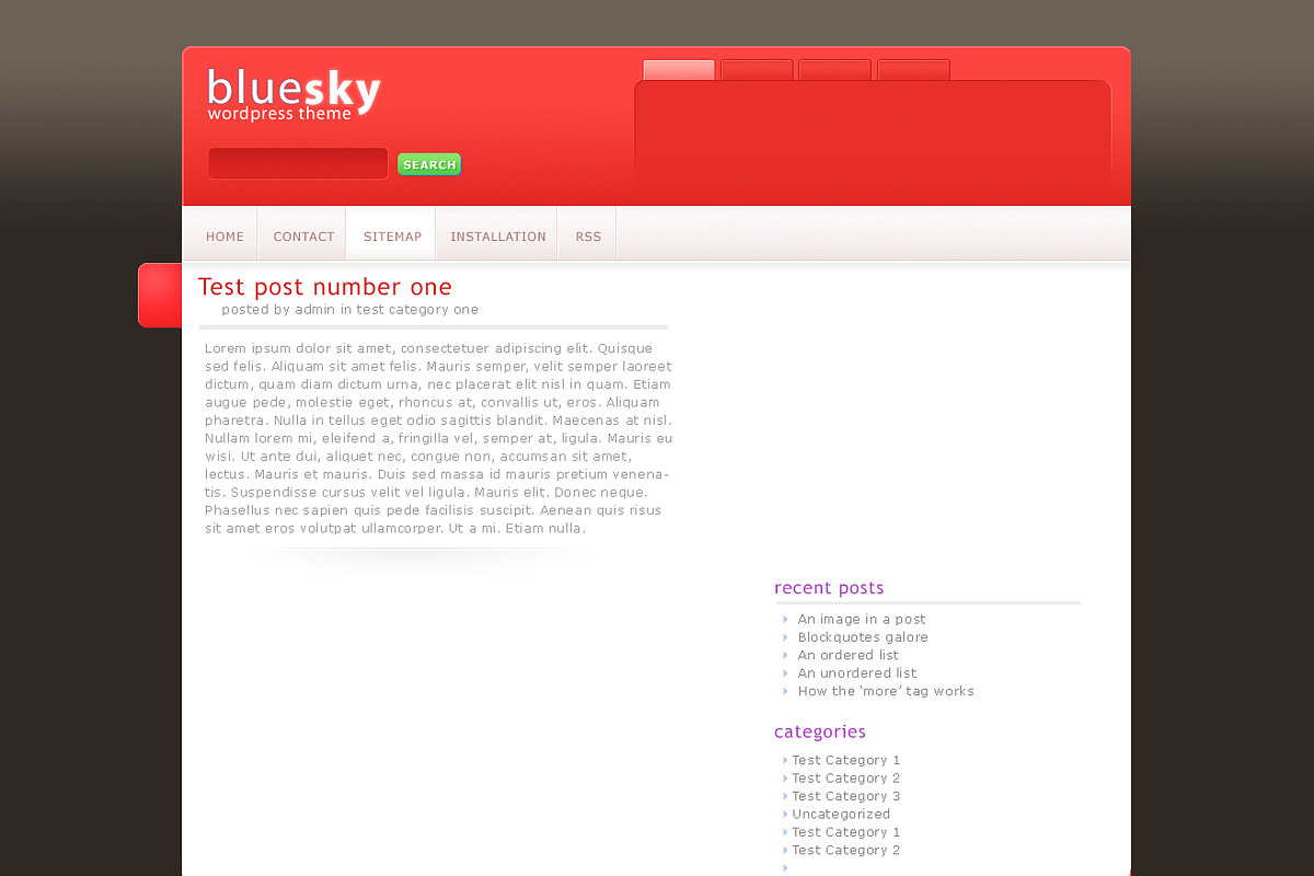 BlueSky - Elegant Team, a WordPress Template by Elegant Themes Team (Photo 4 of 4)