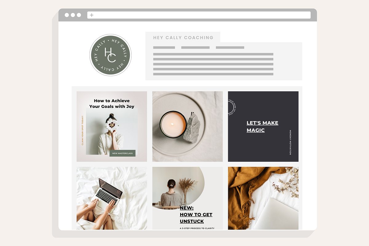 150 Canva Instagram Templates, a Social Media Template by Erin Cassidy (Photo 21 of 27)