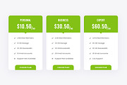 Clean Pricing Table, an Android Mockup by Youme Techworld (Thumbnail 4 of 4)