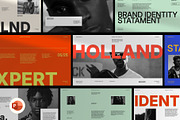 Holland - Brand Identity PowerPoint, a Presentation Template by Creatorism (Thumbnail 1 of 10)