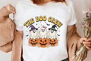 Halloween Boo Crew Ghost Pumpkin, a Seasonal Illustration by CrexoraLab (Thumbnail 3 of 4)