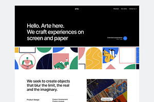 Arte HTML Templates