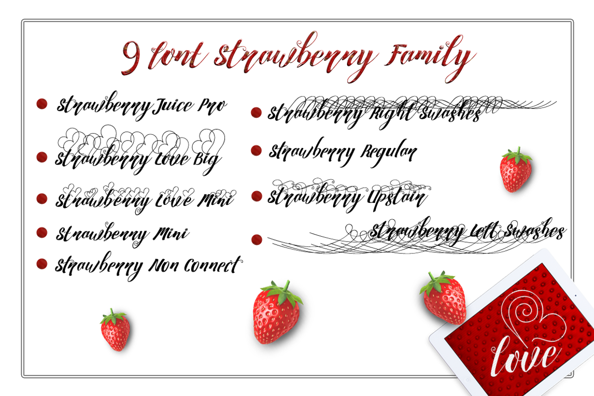 Strawberry Family preview 2