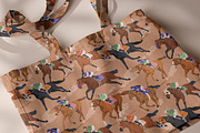 Jockeys on race horses patterns, a Pattern Graphic by Good Studio (Thumbnail 5 of 5)