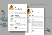 Creative Resume Template Cover Leter, a Resume Template by PixelStudio (Thumbnail 6 of 6)