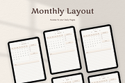 Minimalism Boho Digital Planner, a Templates & Theme by Digital_Mind (Thumbnail 7 of 10)