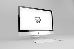 IMac Desktop Mockup Vol. 02