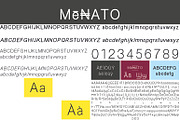 Menato, a Sans Serif Font by Emdaduljs (Thumbnail 2 of 3)