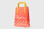 Paper bag mockup, a Product Mockup by BlackMockup (Thumbnail 8 of 11)
