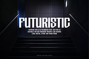 Exprons - Futuristic Space Font, a Sans Serif Font by Iqsiart Studio (Thumbnail 6 of 7)