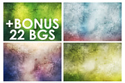 52 Watercolor Backgrounds, a Texture Graphic by ArtistMef (Thumbnail 4 of 4)