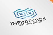 Infinity Box Logo, a Branding & Logo Template by Alfam17 (Thumbnail 1 of 4)