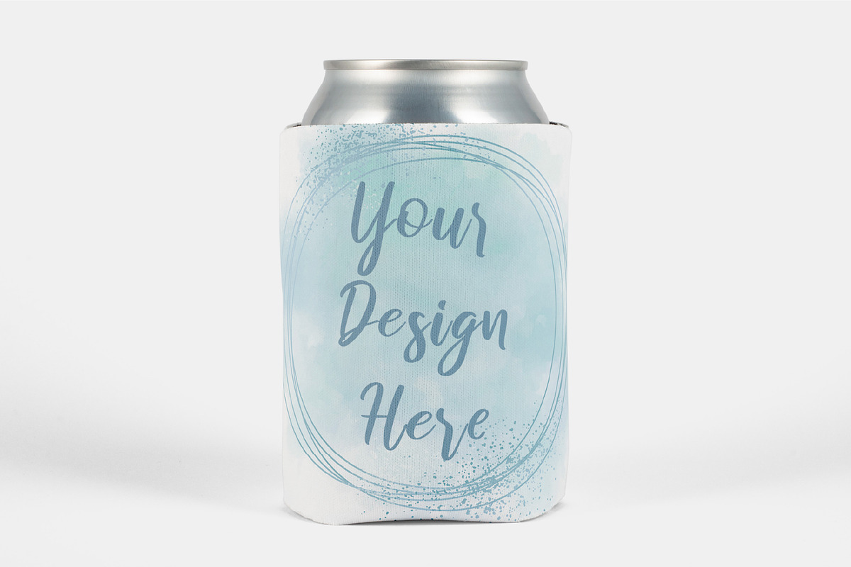Can Cooler, Sleeve Mockup. PSD file, a Cups & Container Mockup by MockupsBox (Photo 4 of 5)