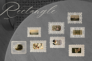 Vintage Lace Frame Set, an Object Graphic by Layl Atelier (Thumbnail 9 of 10)