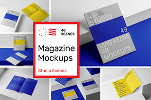 Studio Magazine Mockups