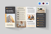 Trifold Brochure | Canva, Word, Indd, a Brochure Template by Leaflove (Thumbnail 1 of 5)