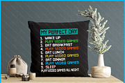 My Perfect Day Play Video Games, a Graphic by Creativeusart (Thumbnail 4 of 4)