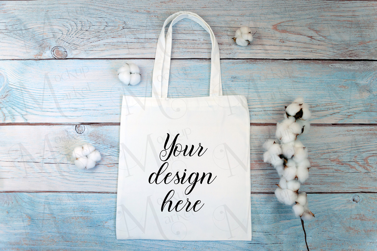 Tote bag Mockup Bundle with cotton., a Print Template by MockupMarket (Photo 7 of 7)