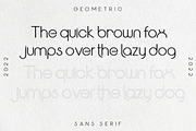 Geotype, a Sans Serif Font by Say Studio (Thumbnail 5 of 13)