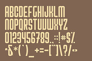 Mauritania Condensed Sans Serif, a Sans Serif Font by Artiveko (Thumbnail 2 of 5)