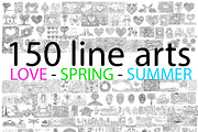 150 Designs -- LOVE-SPRING -SUMMER, an Illustration by Somjai King (Thumbnail 1 of 4)