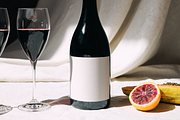 Wine Bottle & Label Mockup, a Product Mockup by Studio Black Cat (Thumbnail 4 of 4)