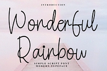 Wonderful Rainbow