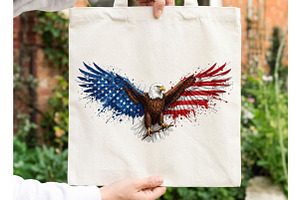 Eagle Patriotic, 250 Years of Americ, an Illustration by Designking