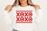 XOXO Yarn Png, Valentine's Day Png, an Illustration by Libby Wishes (Thumbnail 3 of 8)