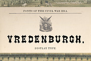 Vredenburgh Display Font, a Serif Font by New Blazing Star Press (Thumbnail 1 of 3)