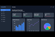ClarityCRM – SaaS Dashboard Template, a React Template by EmmanuelNdeche (Thumbnail 12 of 17)