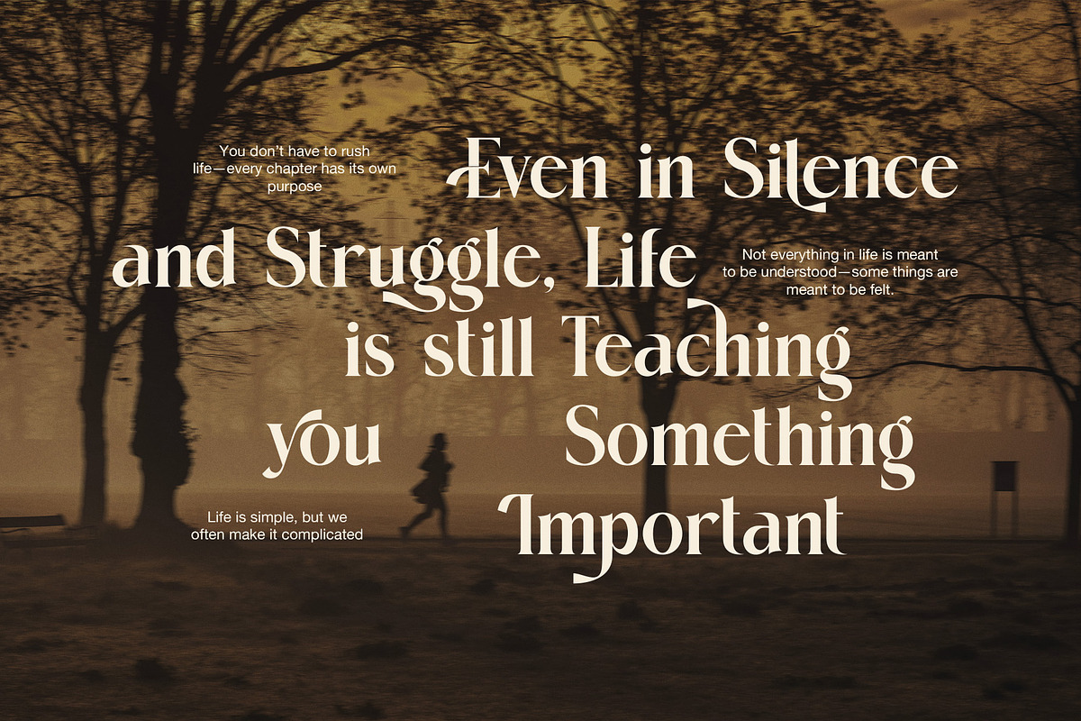 Romer Elegant Serif Font, a Serif Font by Graphicxell (Photo 6 of 8)