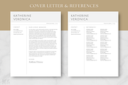 Modern Resume Template - Katherine, a Resume Template by AntDesignStudio (Thumbnail 4 of 9)