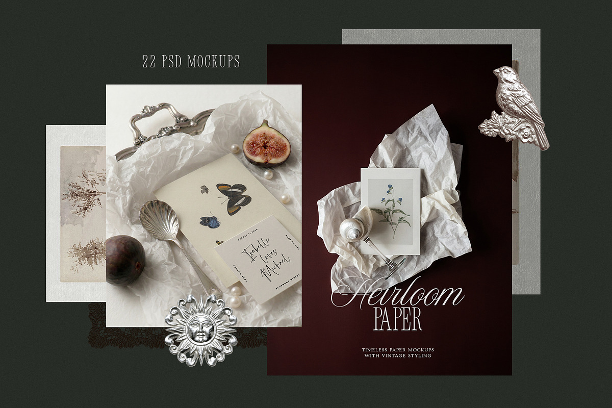Heirloom Paper Fine Art Mockups, a Product Mockup by Muse Mockups (Photo 9 of 16)