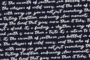 Drink South Bold Calligraphy Font, a Script Font by Letterena Studios Script (Thumbnail 8 of 20)