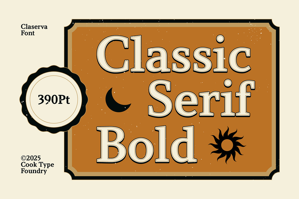 Claserva, a Serif Font by graphicook (Photo 2 of 10)