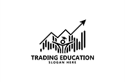 Trading Education Icon Logo Design, a Branding & Logo Template by Advateik ™ (Thumbnail 4 of 4)