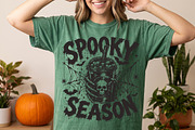 Spooky Season Gothic Halloween PNG, a Seasonal Illustration by Libby Wishes (Thumbnail 2 of 3)