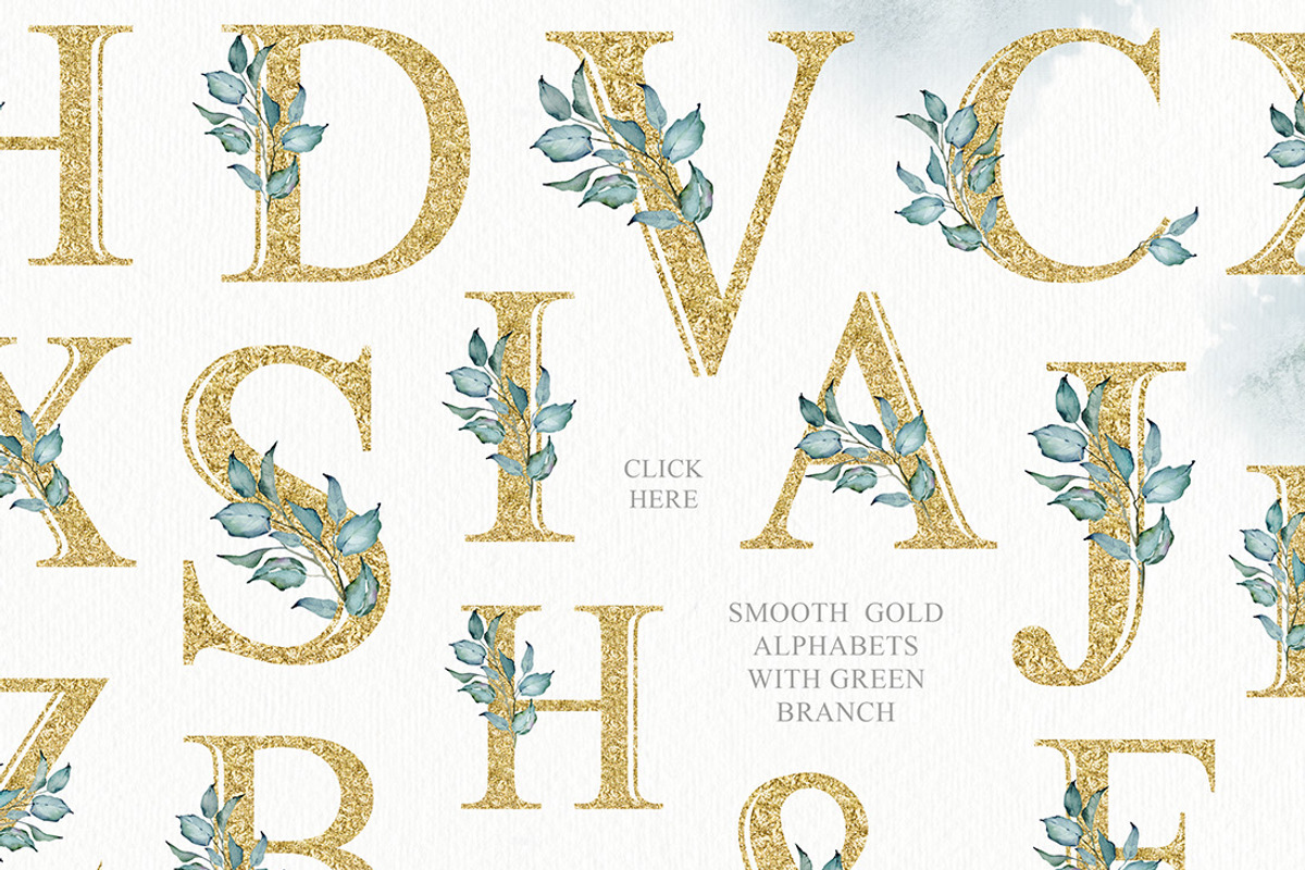 Watercolor Improvisation+Alphabets, a Texture Illustration by Eva Katerina (Photo 13 of 19)