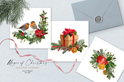 Magic of Christmas holiday clipart, a Seasonal Illustration by Vasmila (Thumbnail 2 of 16)